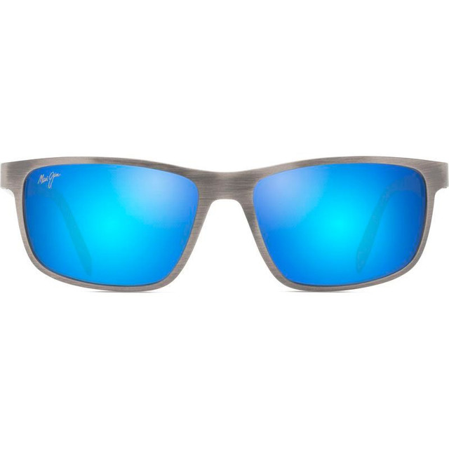 Maui Jim Anemone - Brushed Gunmetal/Blue Hawaii Glass Polarised Lenses