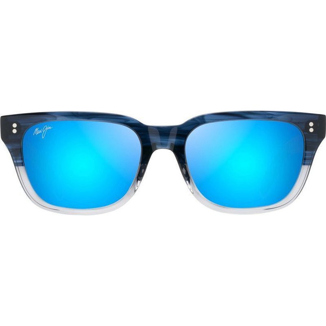 Maui Jim Likeke - Blue to Grey Gradient/Blue Hawaii Glass Polarised Lenses