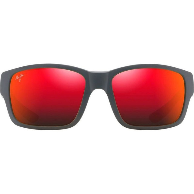 Maui Jim Mangroves - Matte Black/Hawaii Lava Glass Polarised Lenses