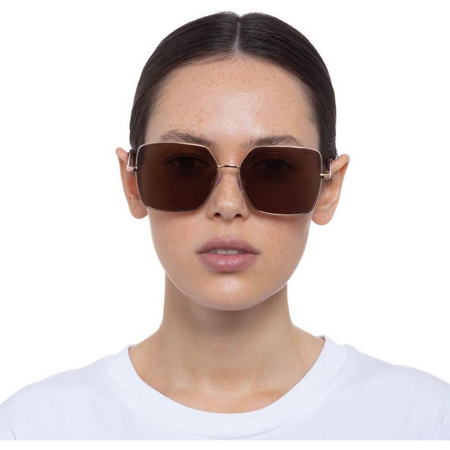 Kirribilli - Rose Gold/Brown Polarised Lenses