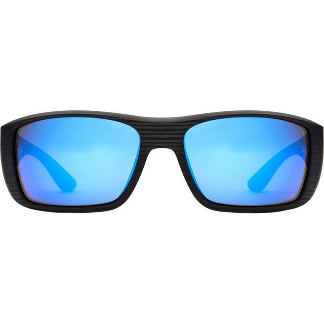 OTIS Coastin Slim - Matte Black Woodland/L.I.T Blue Mirror Glass Polarised Lenses