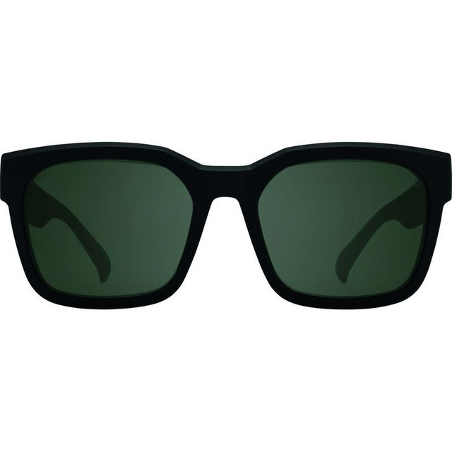 Spy Dessa - Soft Matte Black/Grey Green Happy Lenses