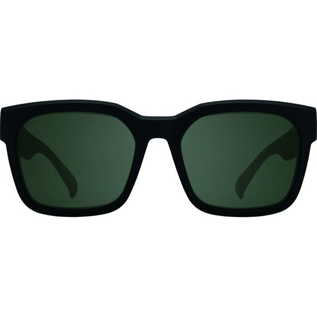 Dessa - Soft Matte Black/Grey Green Happy Lenses