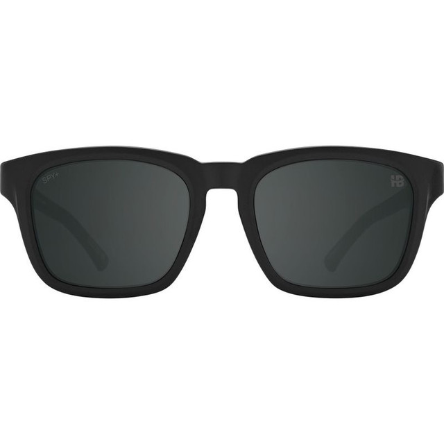 Saxony - Matte Black/Black Mirror Bronze Happy Boost Polarised Lenses