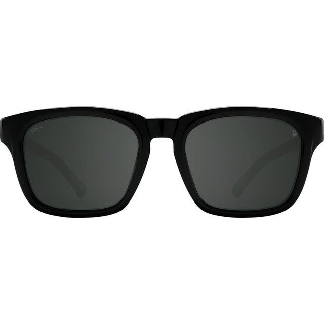 Spy Saxony - Black/Happy Grey Green Black Mirror Lenses