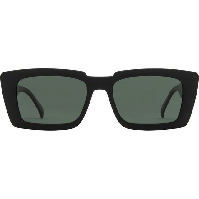 Ziggy - Matte Black/Green Polarised Lenses