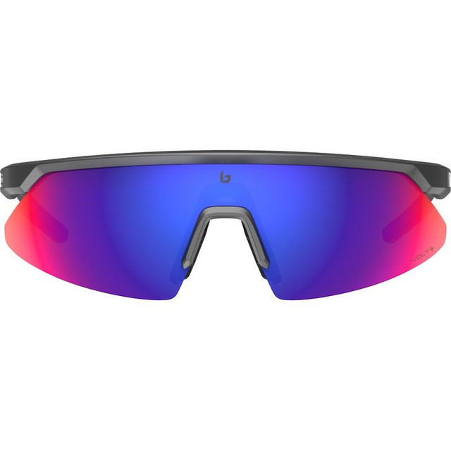 Bolle Micro Edge - Matte Titanium/Volt+ Ultraviolet Mirror Polarised Lenses