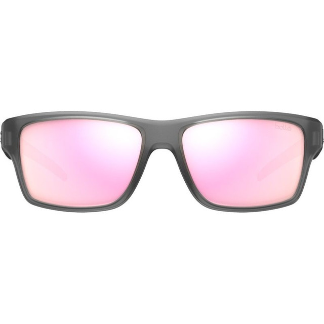 Status - Frost Grey/Brown Pink Polarised Mirrored Lenses