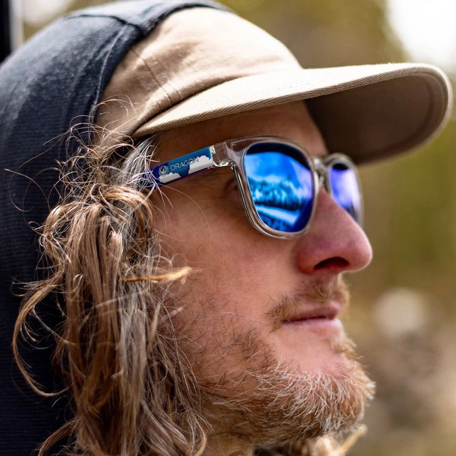 Dragon Eyewear Meridien - Chris Benchetler/Blue Ionised LL Polarised Lenses