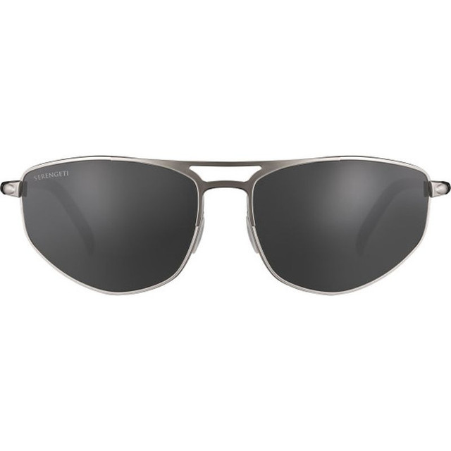 Masten - Shiny Silver/Smoke Photochromic Polarised Glass Lenses