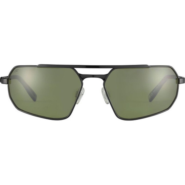 Serengeti Hinkley - Shiny Black Trans Layer/555nm Saturn Photochromic Polarised Lenses