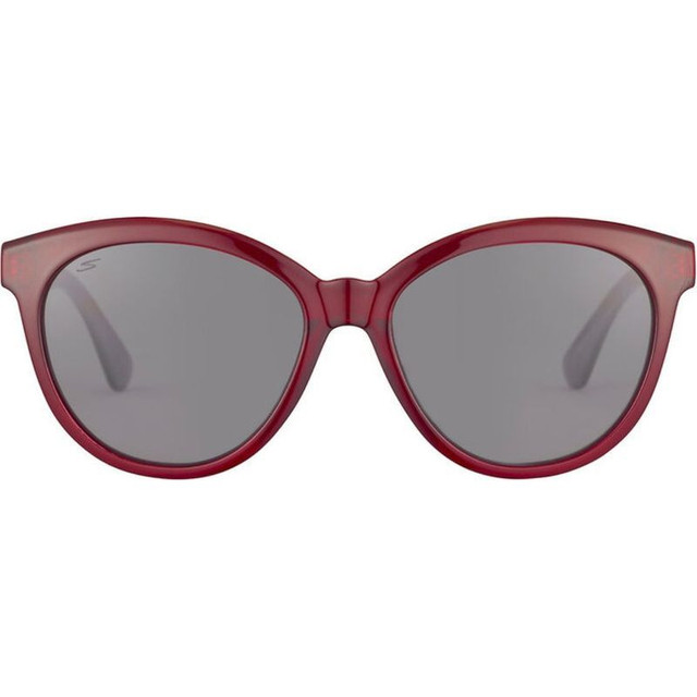 Serengeti Endee - Milky Red/Smoke Saturn Photochromic Polarised Lenses