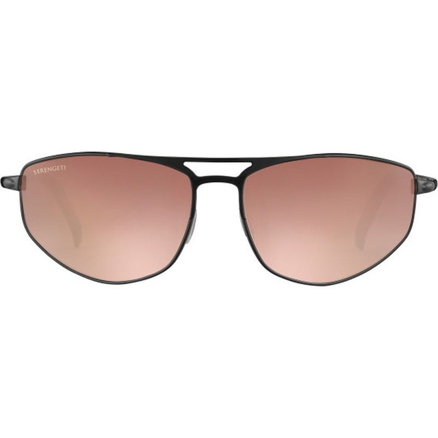 Serengeti Masten - Shiny Black/Drivers Photochromic Glass Lenses