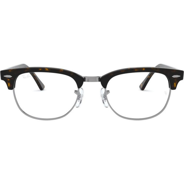 Clubmaster RX5154 - Dark Havana/Clear Lenses