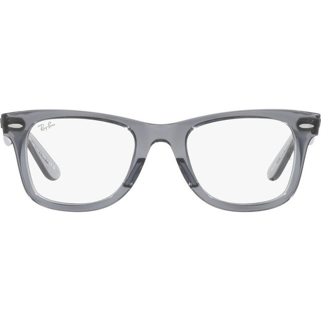 Wayfarer Ease RX4340V - Transparent Grey/Clear Lenses