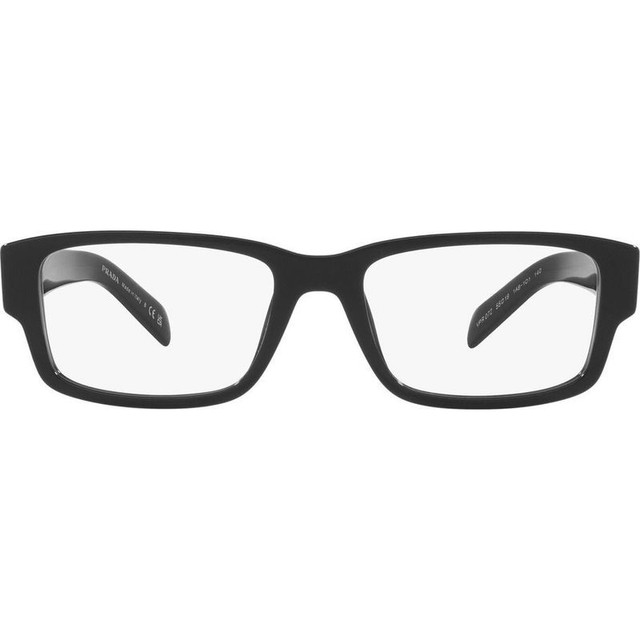 Prada Glasses PR07ZV - Black/Clear Lenses