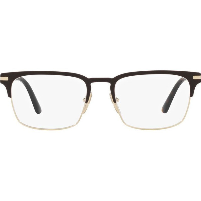 PR58ZV - Matte Brunished and Pale Gold/Clear Lenses