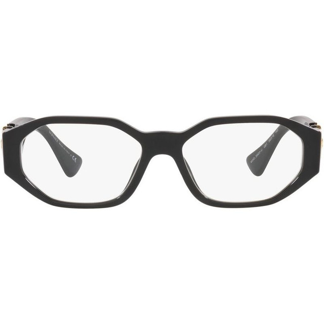 Versace Glasses VE3320U - Black/Clear Lenses