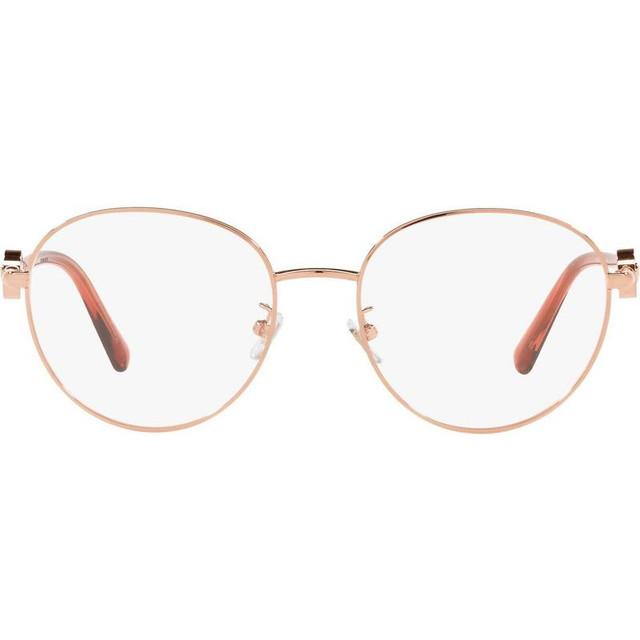 Versace Glasses VE1273D - Pink Gold/Clear Lenses