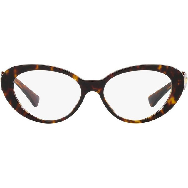 Versace Glasses VE3331U - Havana/Clear Lenses