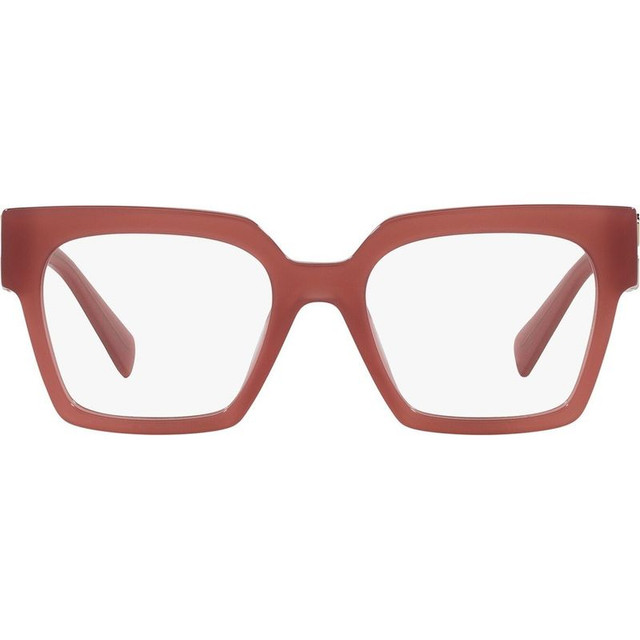 Miu Miu Glasses 04UV - Opal Cognac/Clear Lenses