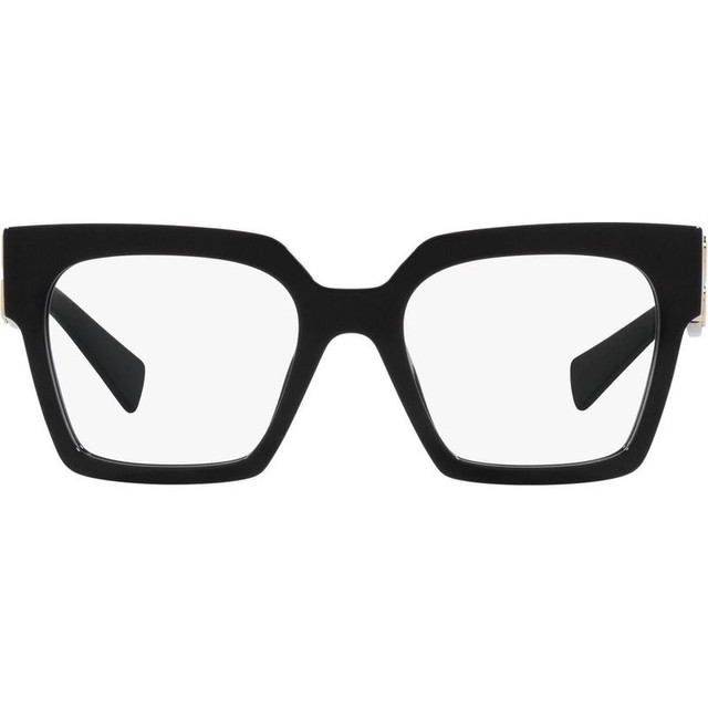 Miu Miu Glasses 04UV - Black/Clear Lenses