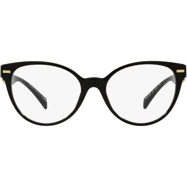 Versace Glasses VE3334 - Black/Clear Lenses