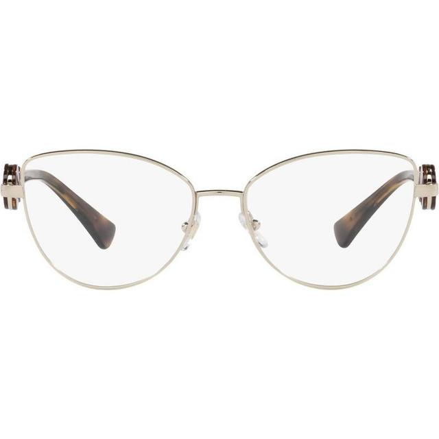 Versace Glasses VE1284 - Light Gold Havana/Clear Lenses