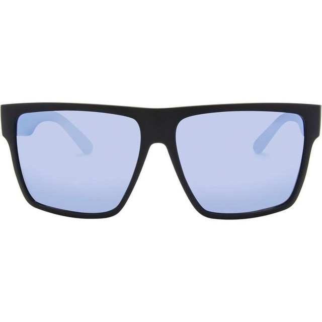 Vespa II - Matte Black/Matte Silver Mirror Lenses