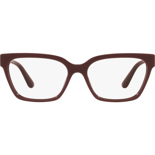 Dolce & Gabbana Glasses DG3343 - Bordeaux/Clear Clear Lenses 55 Eye Size