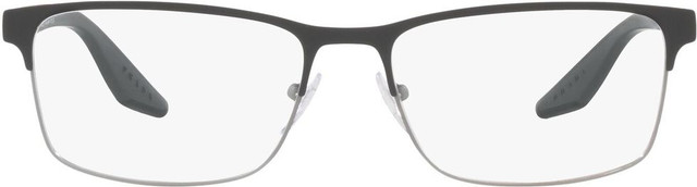 Prada Linea Rossa Glasses PS50PV - Grey Rubber/Clear Lenses