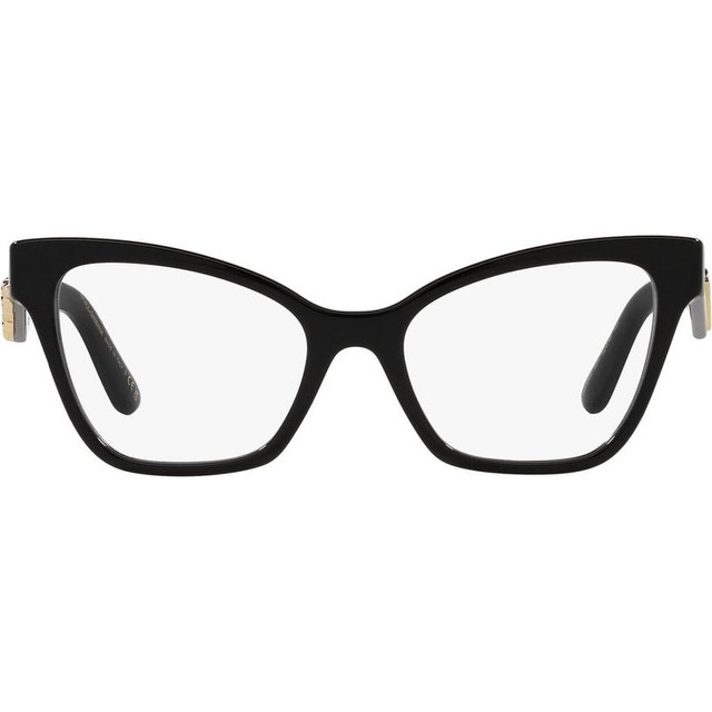 DG3369 - Black/Clear Lenses 52 Eye Size