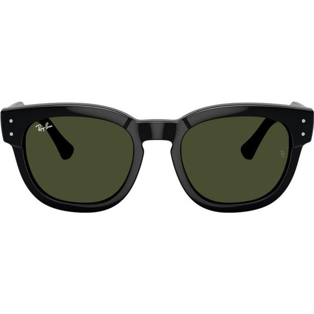 Ray-Ban Mega Hawkeye RB0298S - Black/Green Glass Lenses