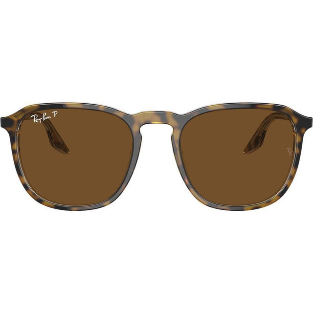 Ray-Ban RB2203 - Havana on Transparent/Brown Polarised Glass Lenses 52 Eye Size