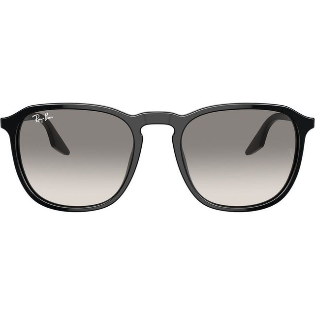 Ray-Ban RB2203 - Black/Grey Clear Gradient Glass Lenses 52 Eye Size