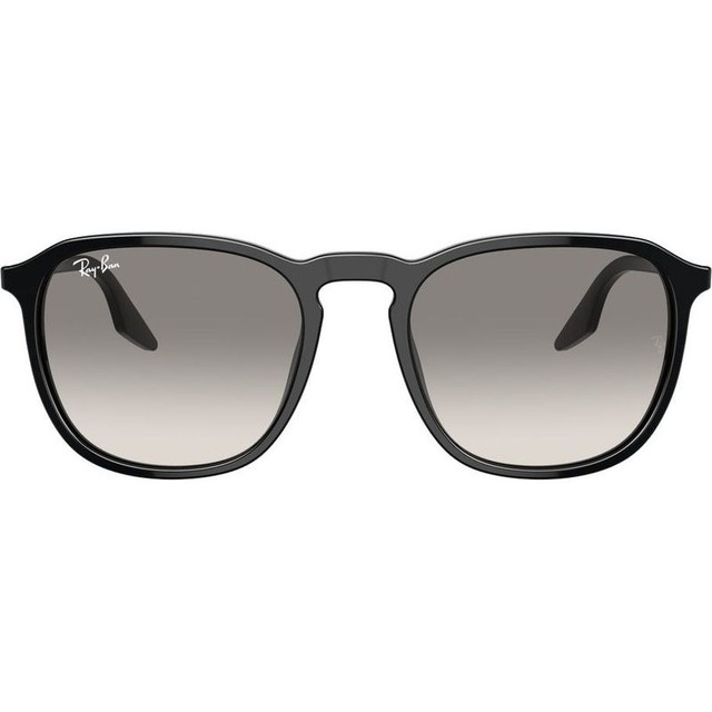 Ray-Ban RB2203 - Black/Grey Clear Gradient Glass Lenses 55 Eye Size