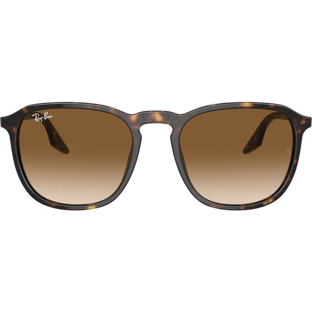 Ray-Ban RB2203 - Havana/Brown Clear Gradient Glass Lenses 52 Eye Size