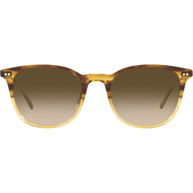 Gerardo V5482S - Canarywood and Antique Gold/Brown Gradient Photochromic Glass Lenses