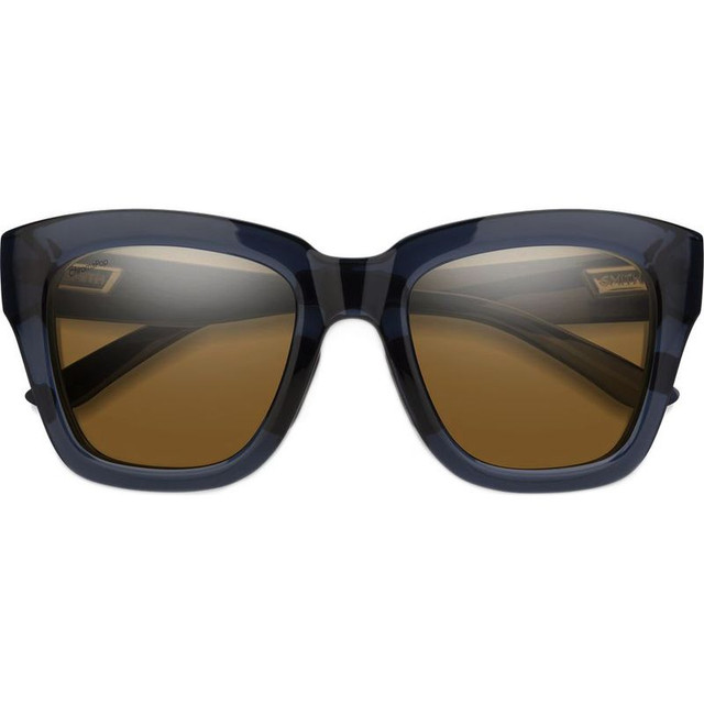 Sway - French Navy Crystal/Brown Chromapop Polarised Lenses