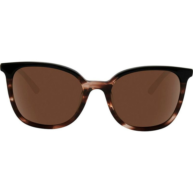 Freja - Black Demi/Brown Polarised Lenses