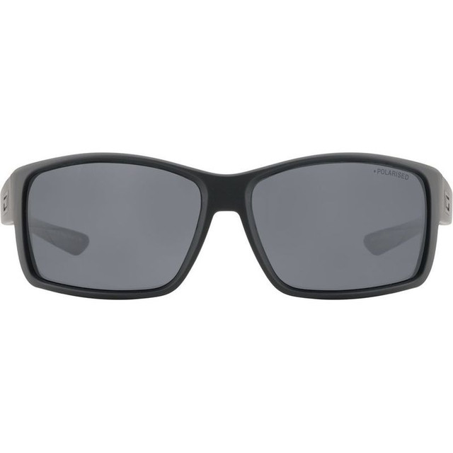 Dirty Dog Hood - Satin Black/Grey Polarised Lenses