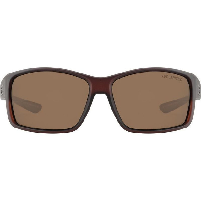 Dirty Dog Hood - Satin Dark Brown/Brown Polarised Lenses