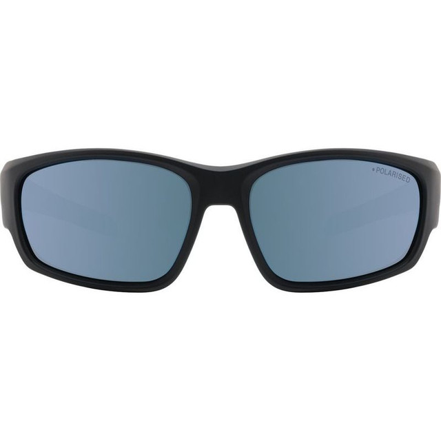 Dirty Dog Snapper - Satin Black/Ice Blue Mirror Polarised Lenses