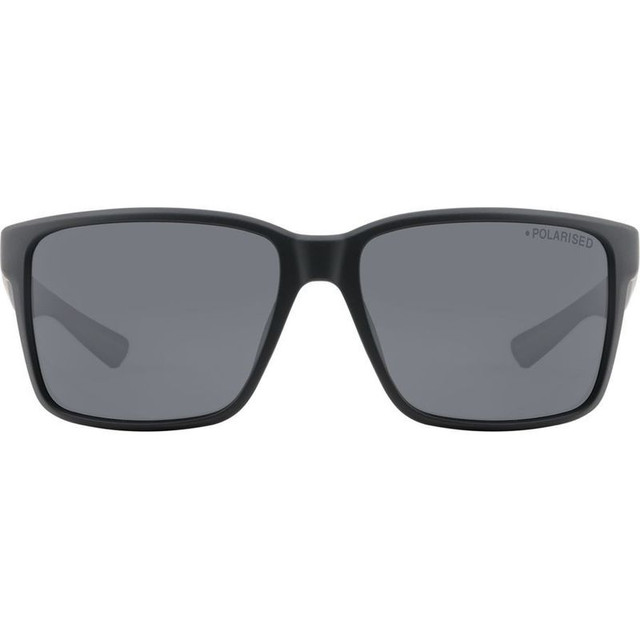 Yolo - Satin Black/Grey Polarised Lenses