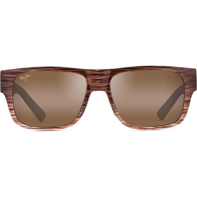 Maui Jim Keahi - Brown Stripe/HCL Bronze Glass Polarised Lenses