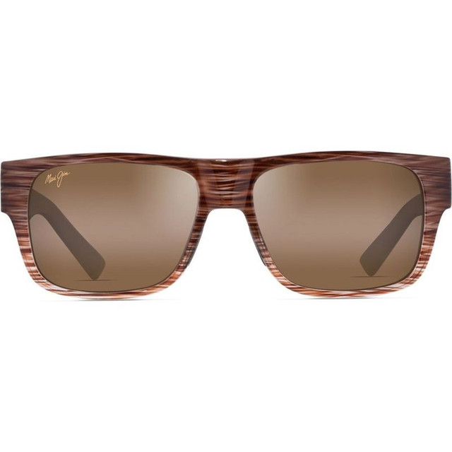 Keahi - Brown Stripe/HCL Bronze Polarised Glass Lenses