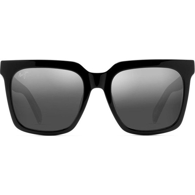 Rooftops - Black and Crystal/Neutral Grey Gradient Polarised Glass Lenses