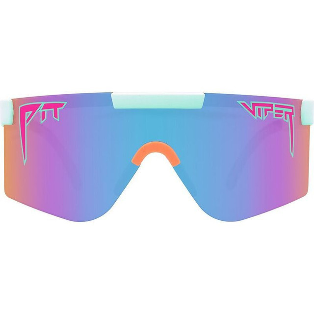 Pit Viper The 2000s - Bonaire Breeze Light Blue/Blue Purple Mirror Polarised Lenses