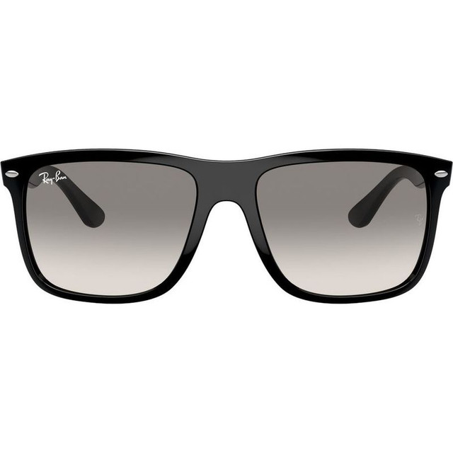 Boyfriend Two RB4547 - Black/Clear Grey Gradient Glass Lenses 57 Eye Size