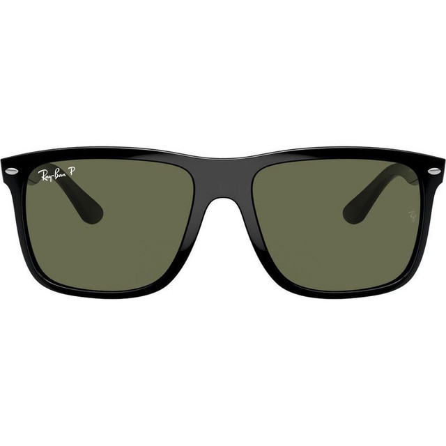 Boyfriend Two RB4547 - Black/Green Polarised Glass Lenses 57 Eye Size